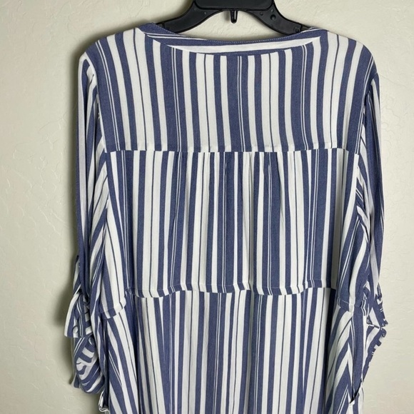 Torrid Blue Nautical Striped Dress - Picture 15 of 15